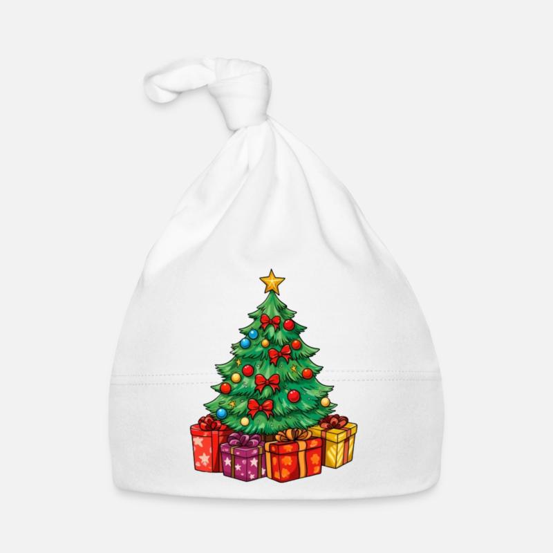 Tannenbaum Baby Bio-Mütze