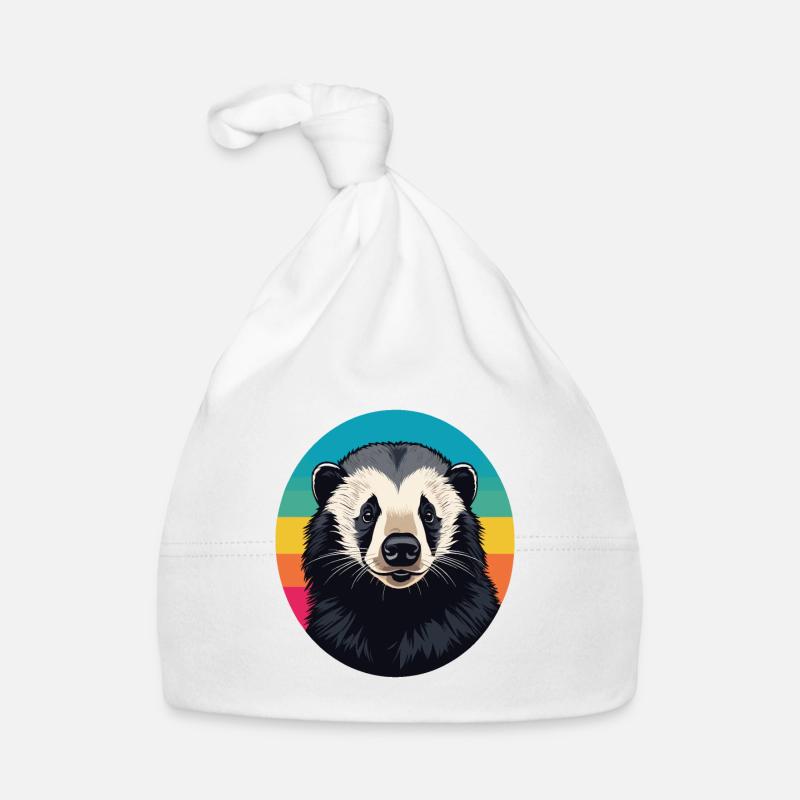 Honigdachs Baby Bio-Mütze