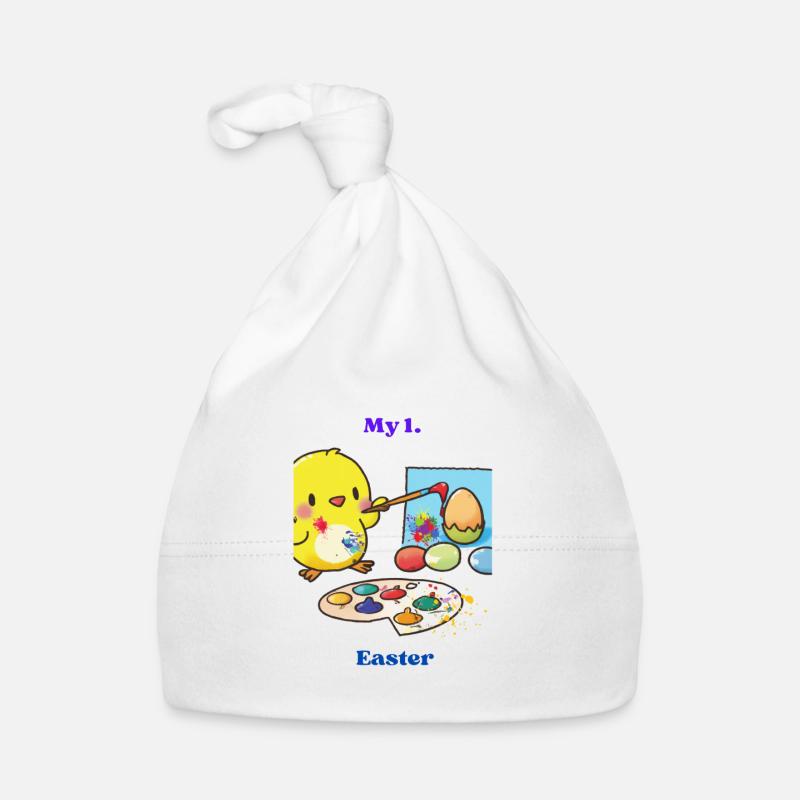 My 1st Easter Organic Baby Cap