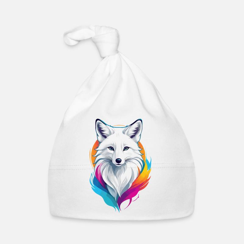 Arctic fox Organic Baby Cap