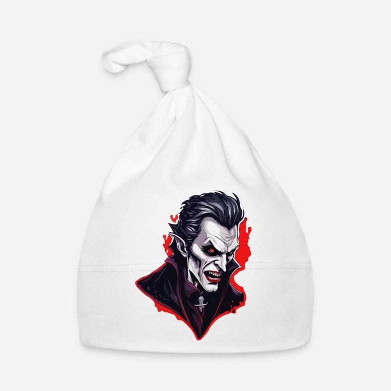 Vampir / Dracula / Blutsauger / Halloween / Mythos Baby Bio-Mütze