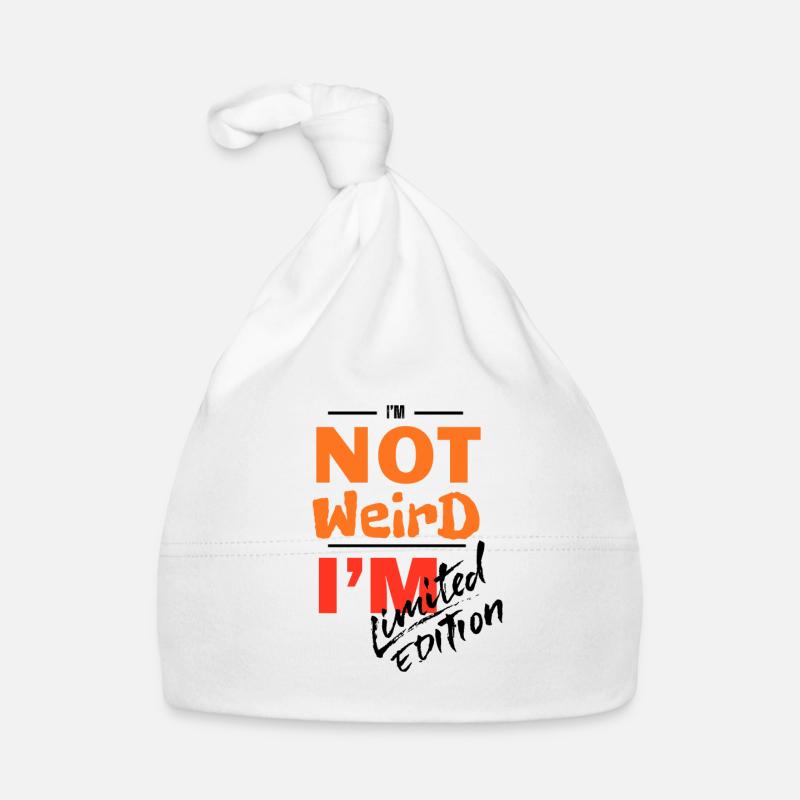 Not Weird, I'm Bold Gradient Organic Baby Cap