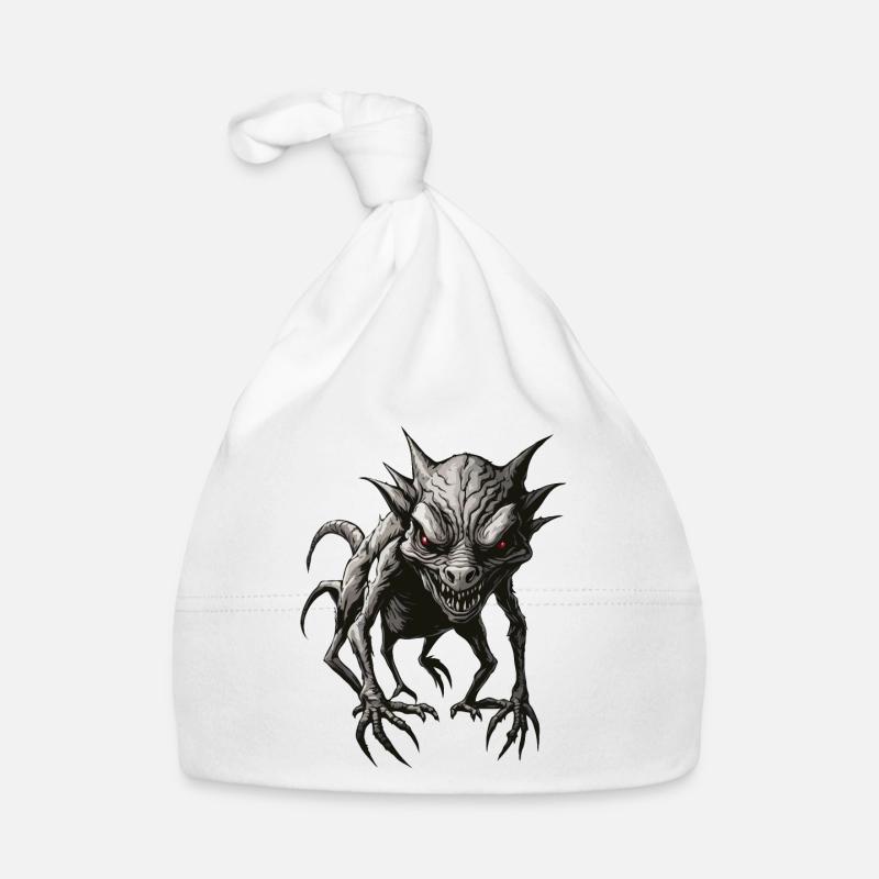 Chupacabra / Sucking Creature / Monster /Spain Organic Baby Cap