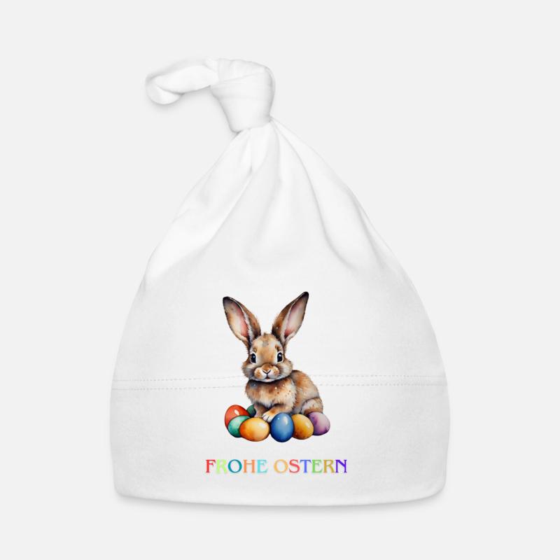 Happy Easter Organic Baby Cap