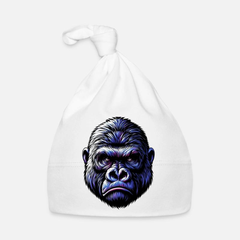 Gorilla Baby Bio-Mütze