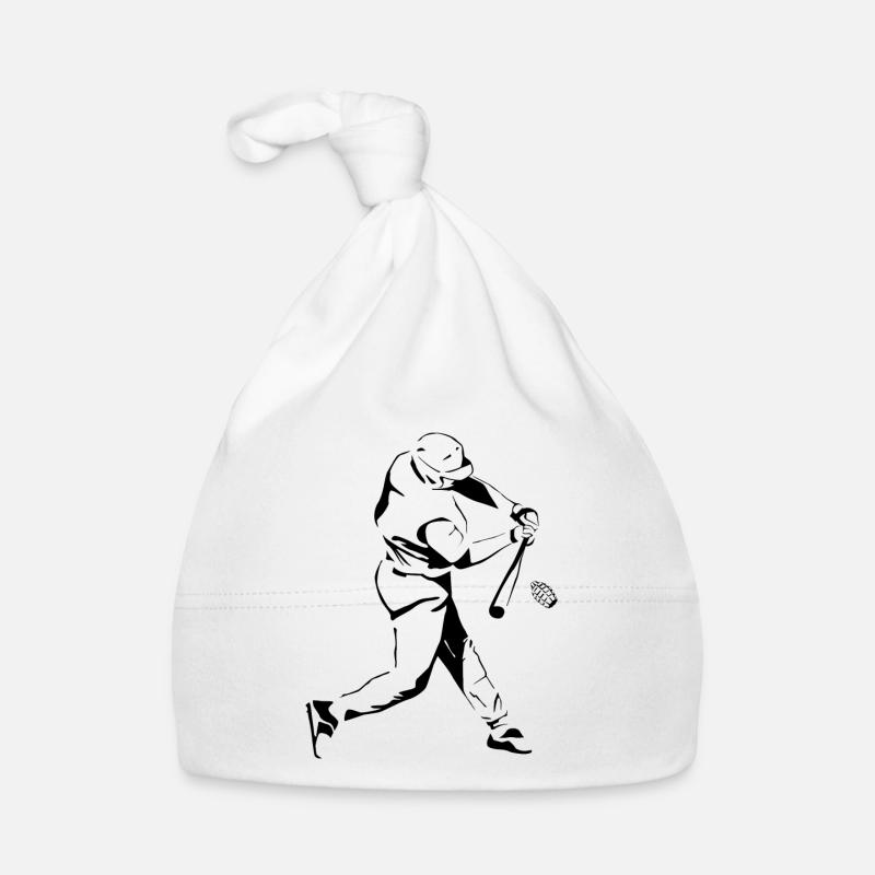 Baseball Comedy Organic Baby Cap