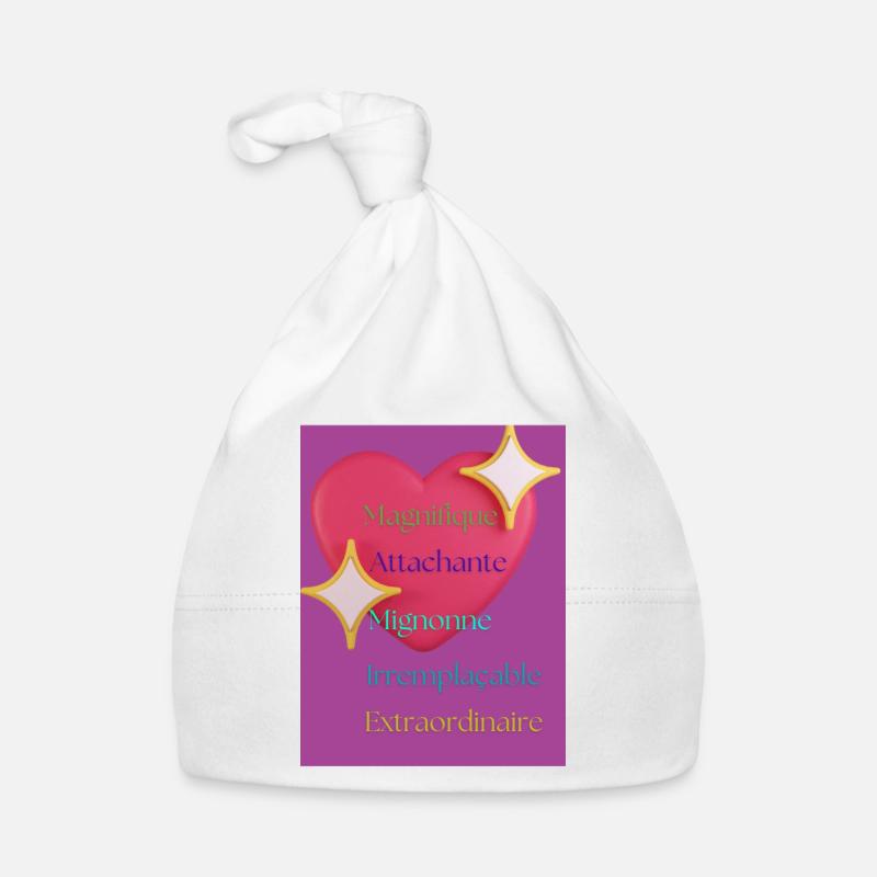 Großmuttertag: Zärtlichkeit in Farben" Baby Bio-Mütze