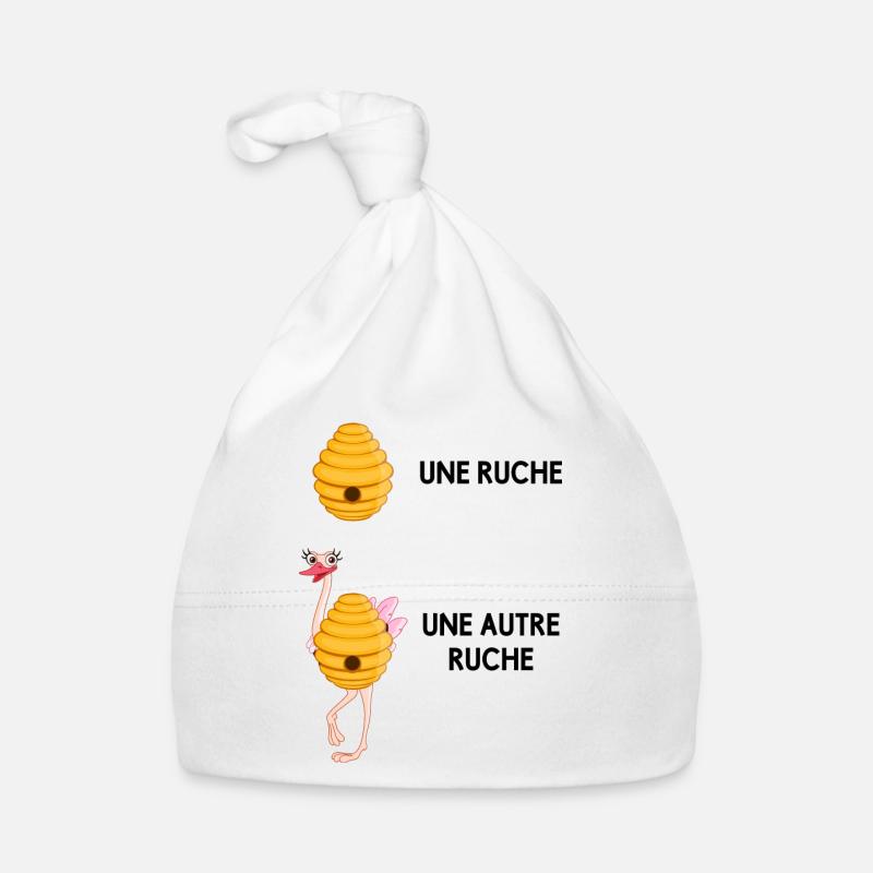 une ruche et autre ruche Bonnet bio Bébé