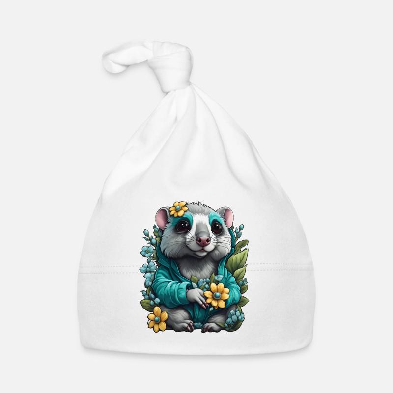 Dame O(opossum) Bonnet bio Bébé