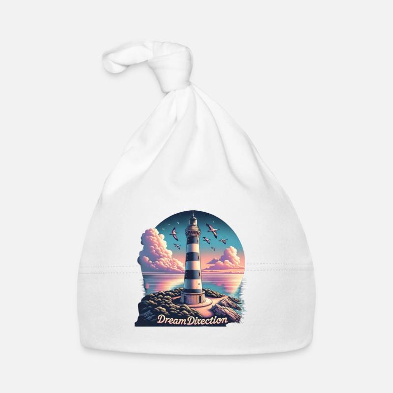 Dream direction - Bonnet bio Bébé - blanc