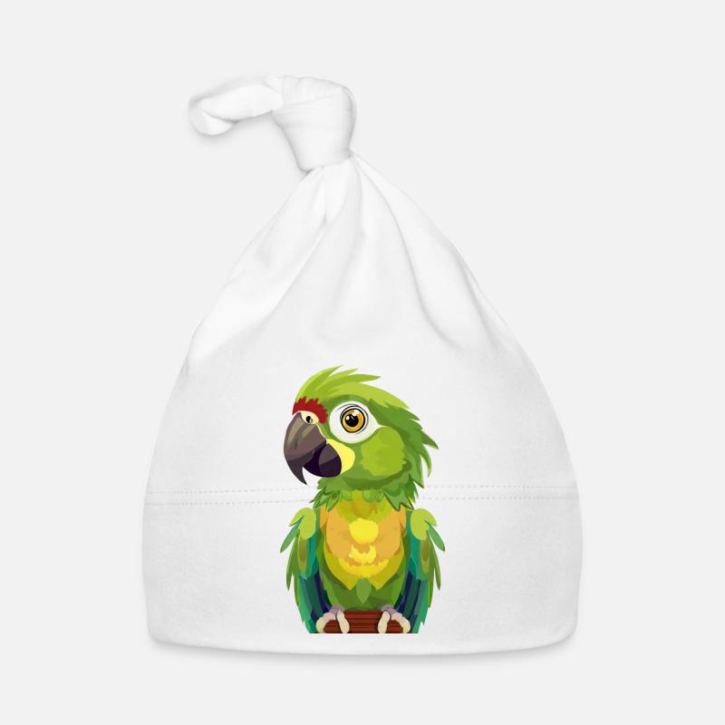 Parrot Organic Baby Cap