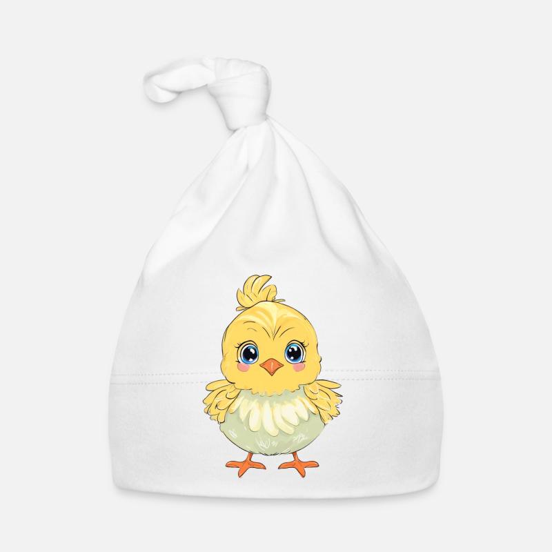 Cute chick Organic Baby Cap