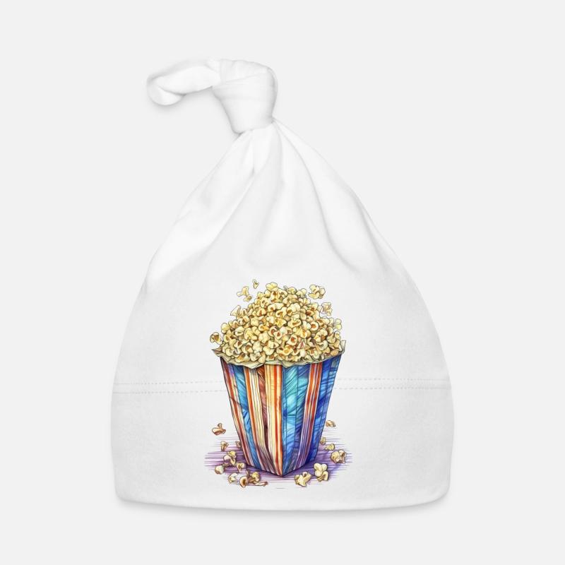 Un sac de pop-corn Bonnet bio Bébé