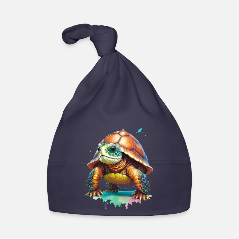 Turtle Organic Baby Cap