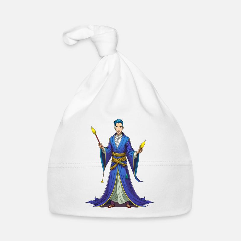 Chinese Wizard Organic Baby Cap