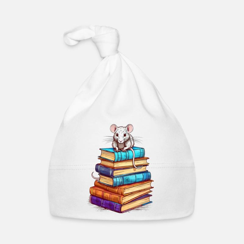 Rat de bibliothèque Bonnet bio Bébé