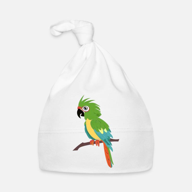 Parrot Organic Baby Cap