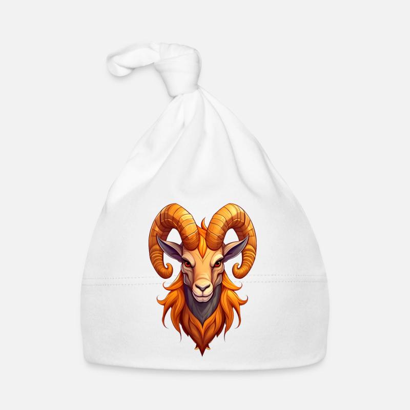Steinbock Baby Bio-Mütze
