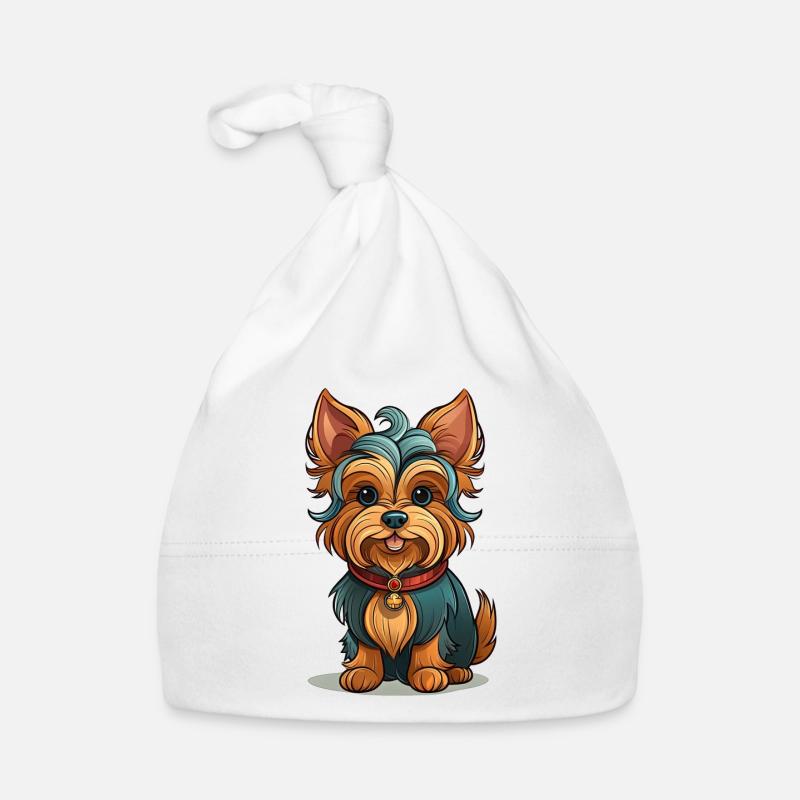 Yorkshire Terrier Organic Baby Cap