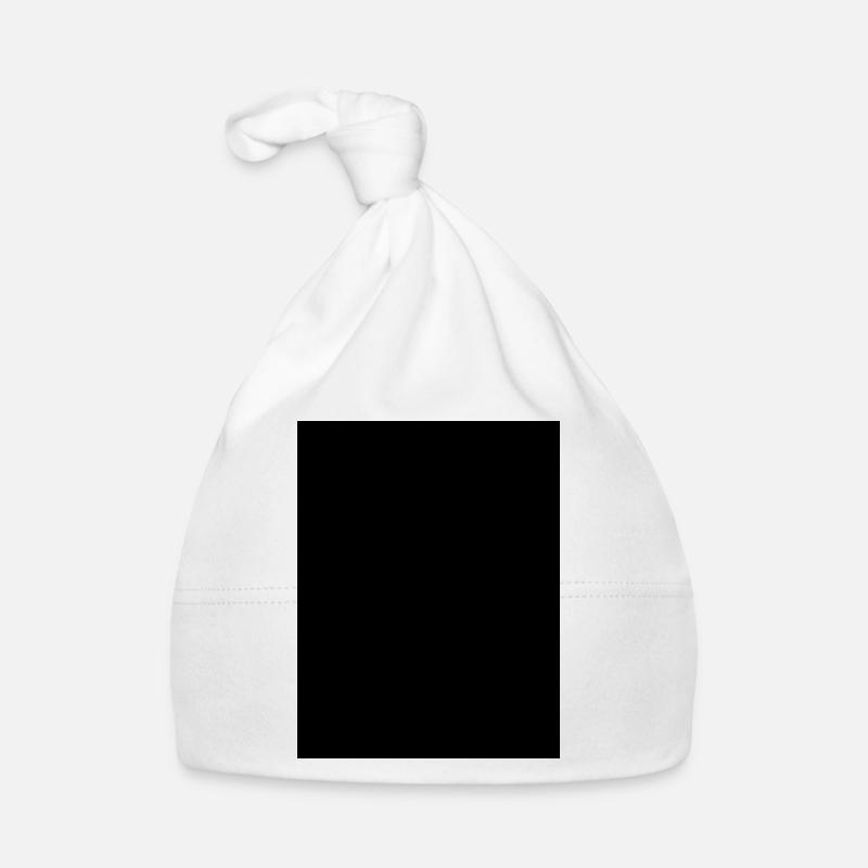 black Organic Baby Cap