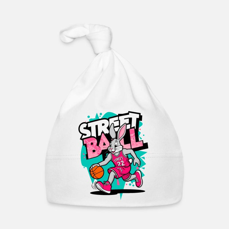 Basketball Hase Baby Bio-Mütze
