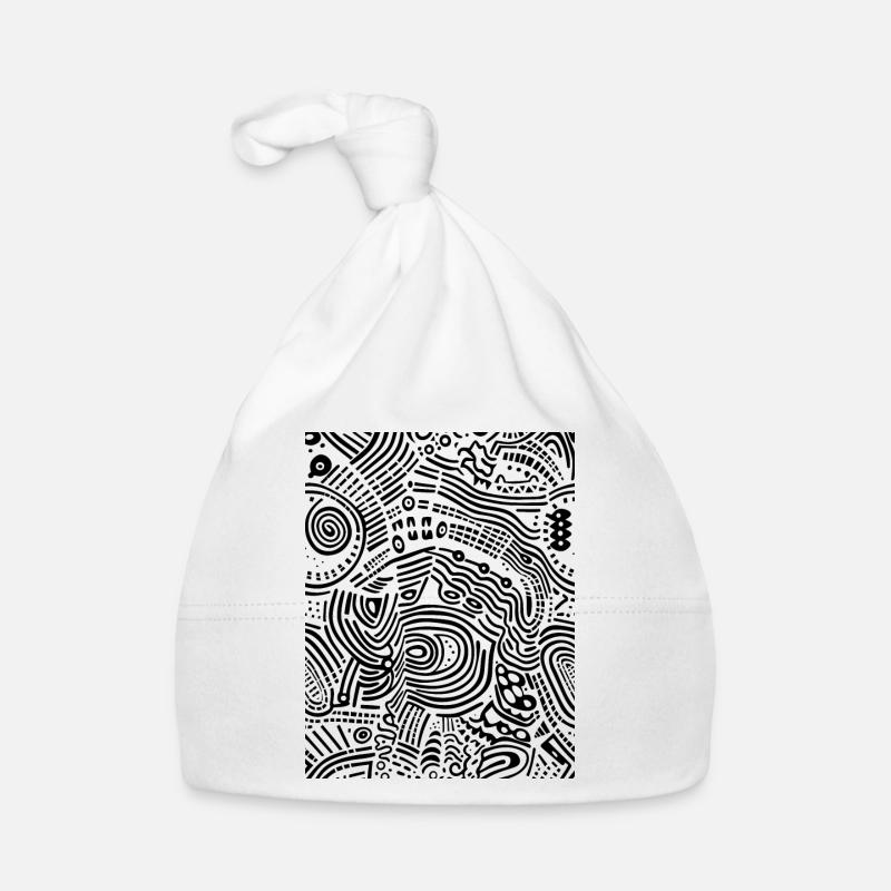 Graphic Organic Baby Cap