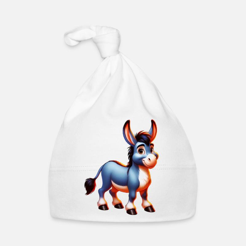 Donkey Mule Organic Baby Cap