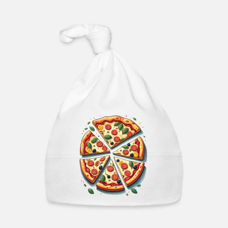 De délicieuses tranches de pizza Bonnet bio Bébé
