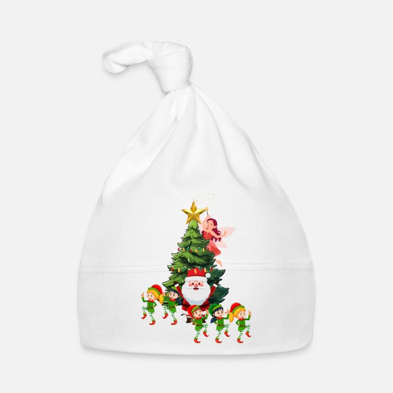 Noël enchanté Bonnet bio Bébé