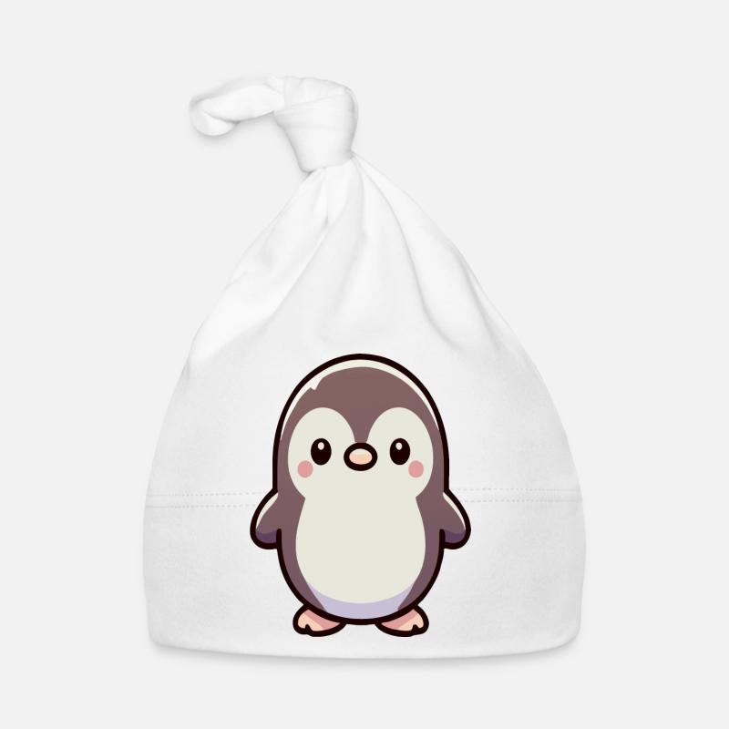 Pinguin Baby Bio-Mütze
