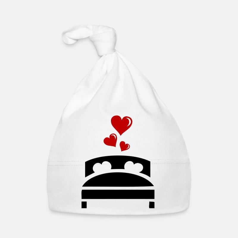 Lit de mariage Coeurs Bonnet bio Bébé