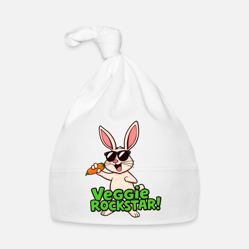 Whimsical Rabbit Sunglasses Organic Baby Cap