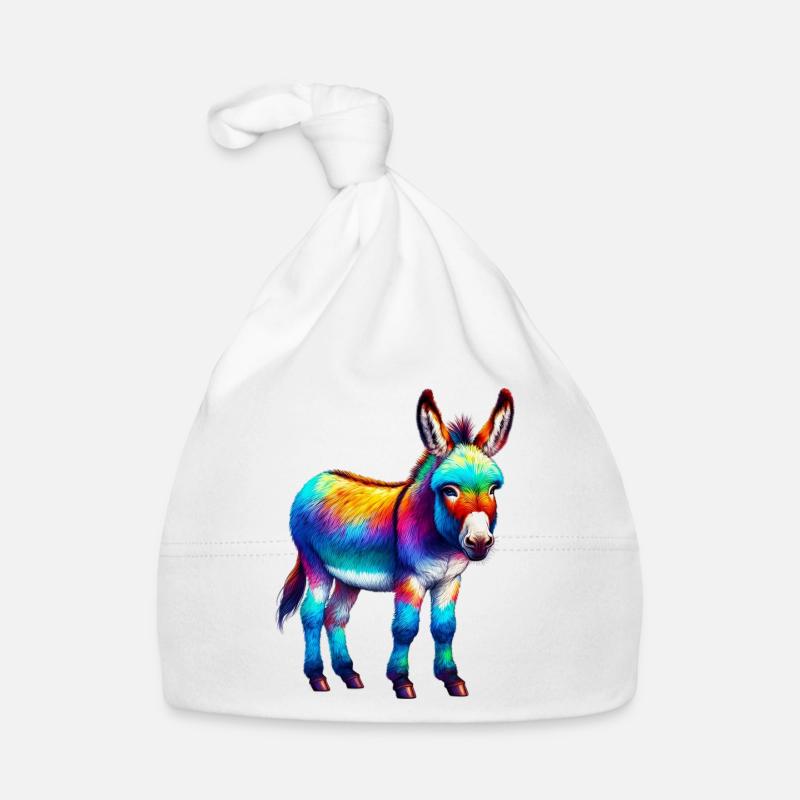 Donkey Mule Organic Baby Cap