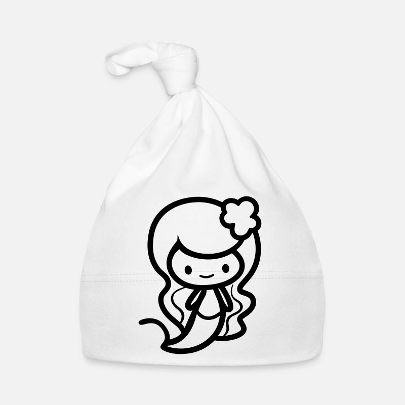 Meerjungfrau Baby Bio-Mütze