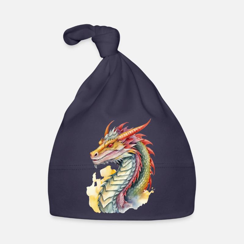 Drache Baby Bio-Mütze