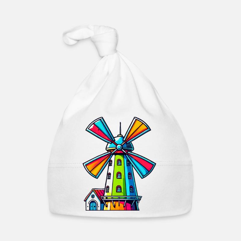 Windmill Organic Baby Cap