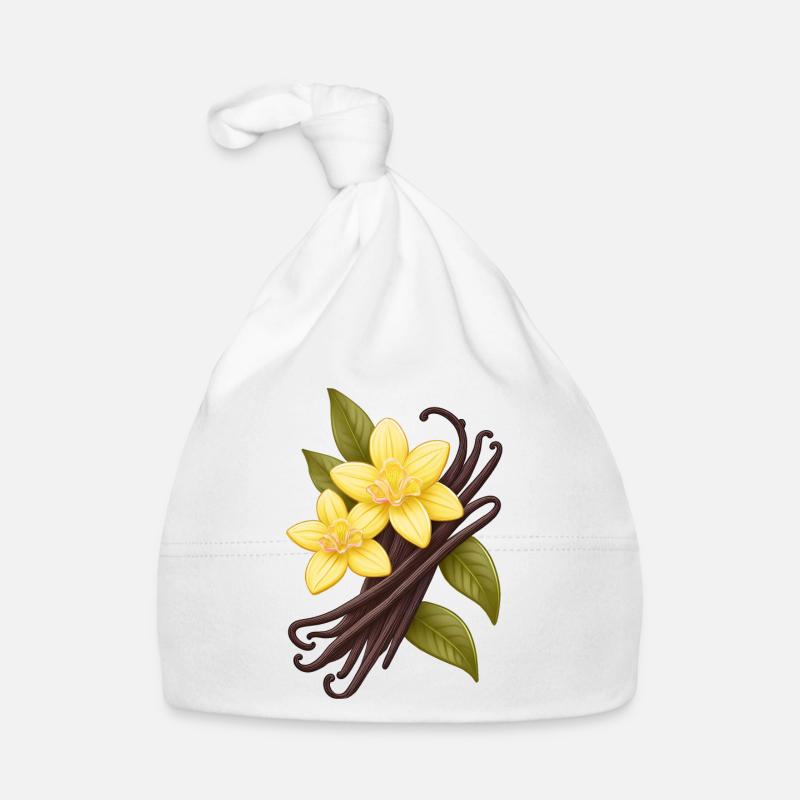 vanilla Organic Baby Cap