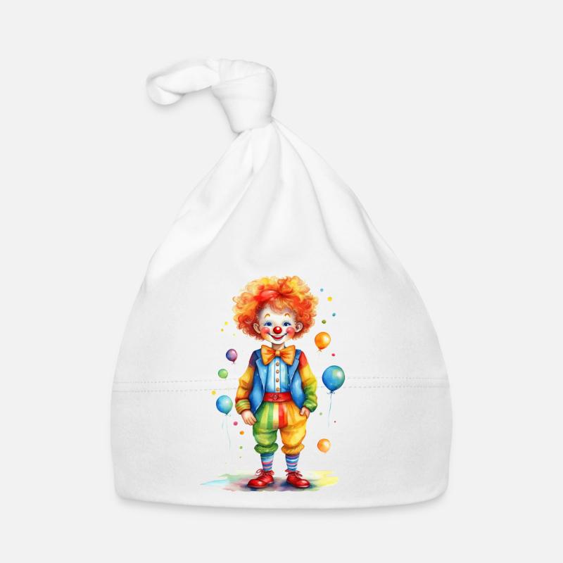 Un clown adapté au carnaval / carnaval Bonnet bio Bébé