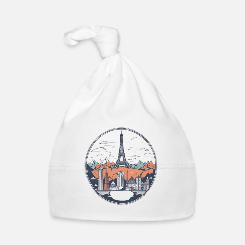 VOYAGE : ÉDITION PARIS Bonnet bio Bébé