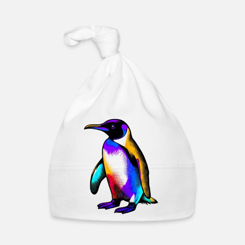 Pinguin Baby Bio-Mütze
