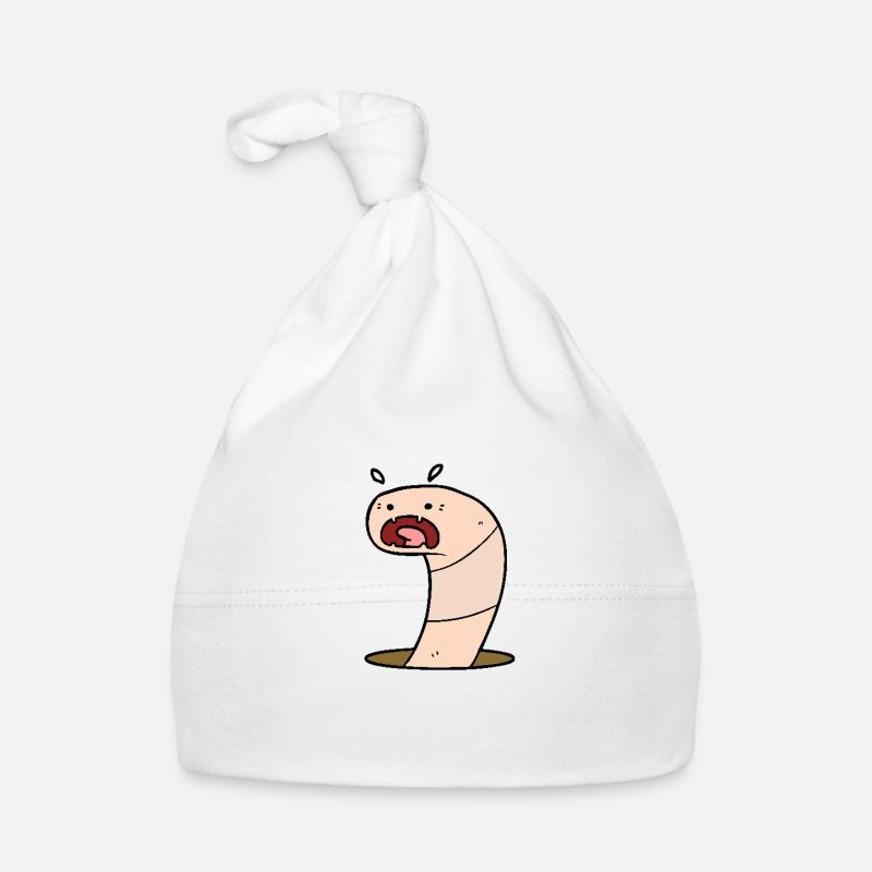 Worm mobile Cappellino ecologico per neonato