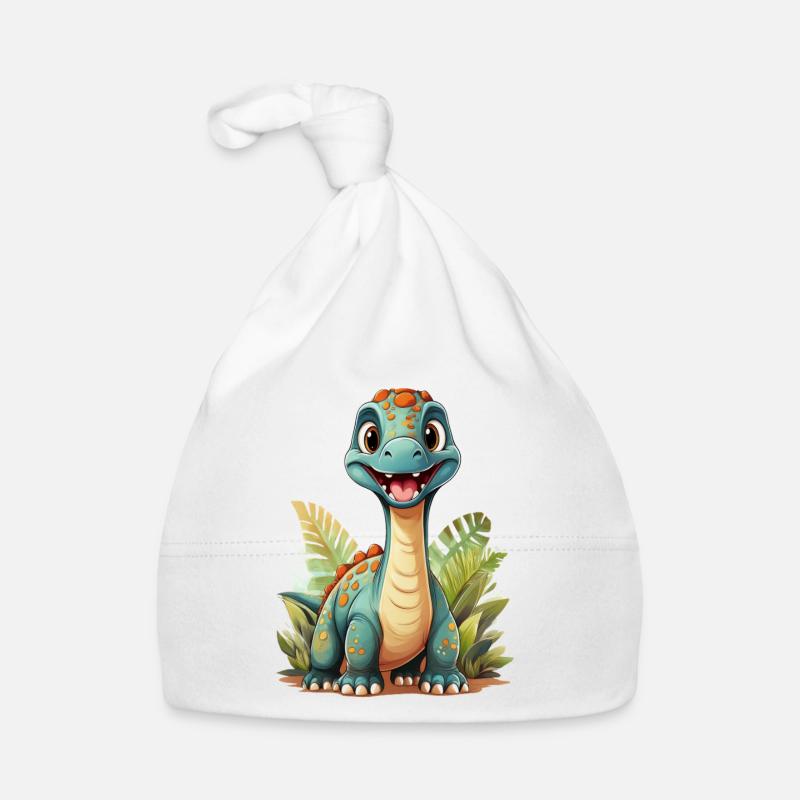 Dinosaure Brachiosaure Bonnet bio Bébé