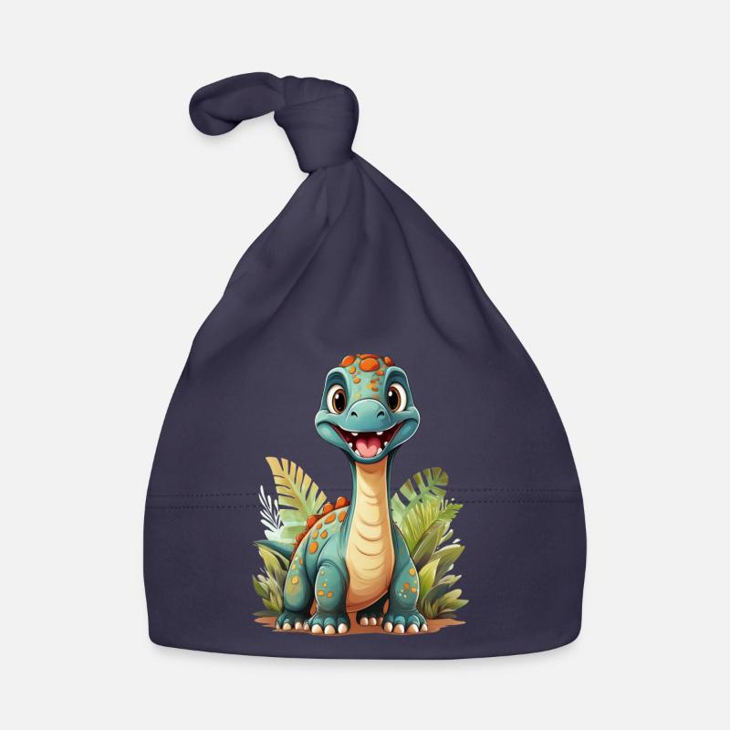 Brachiosaurus Dinosaur Organic Baby Cap