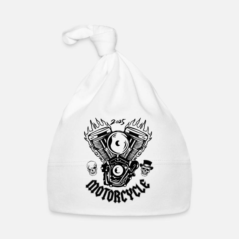 MOTORCYCLE Baby Bio-Mütze