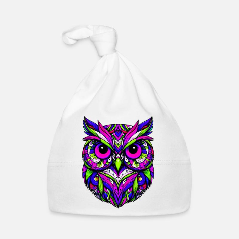 Eule Baby Bio-Mütze