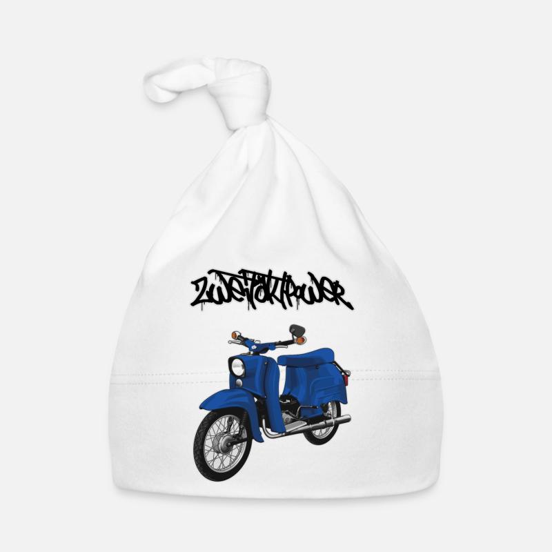 Hirondelle (bleu) // Illustration Bonnet bio Bébé