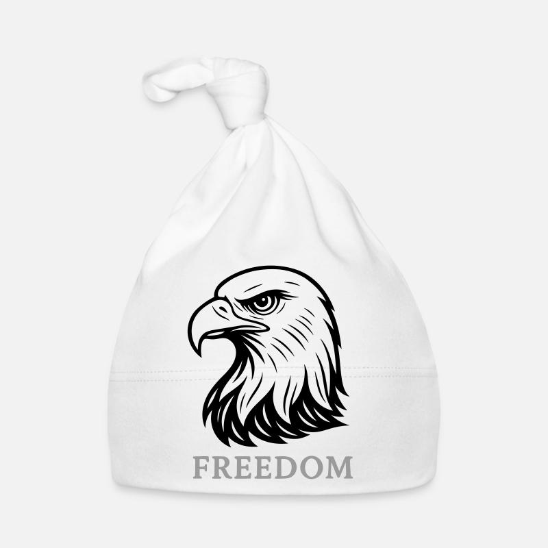 Eagle Head Freedom Organic Baby Cap