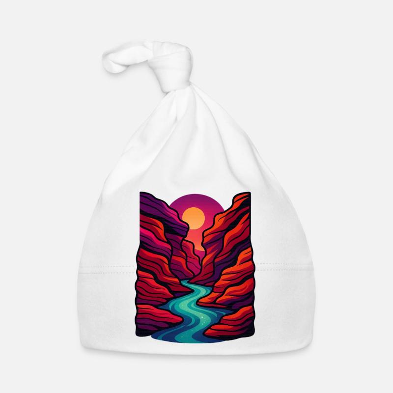 Crystal Canyon Rush Organic Baby Cap