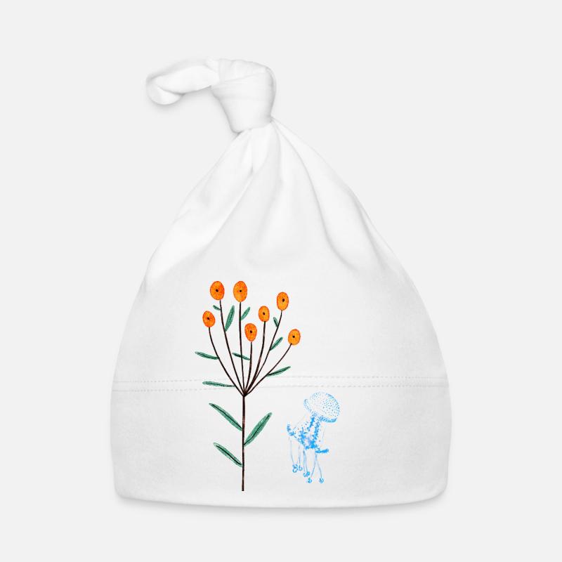 Jellyfish Organic Baby Cap