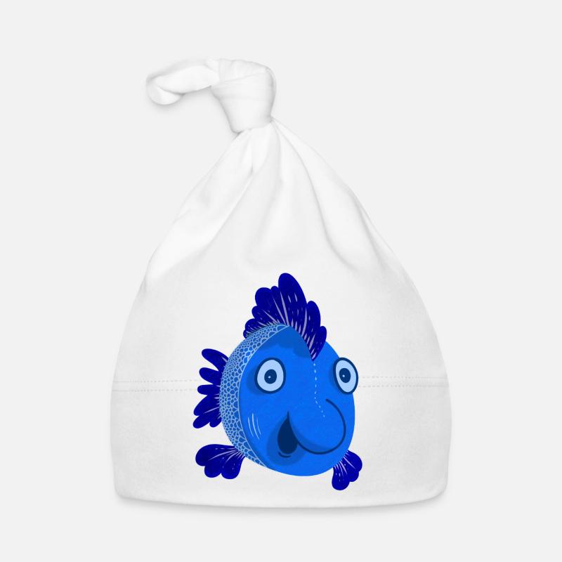 Blue Fish Organic Baby Cap